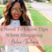 shopping online blog