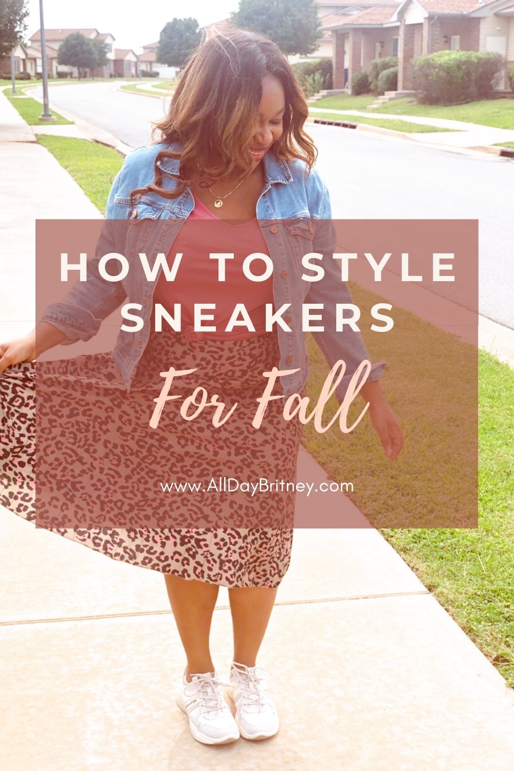 4 Quick, Cute Sneaker Outfits For Fall - All Day Britney