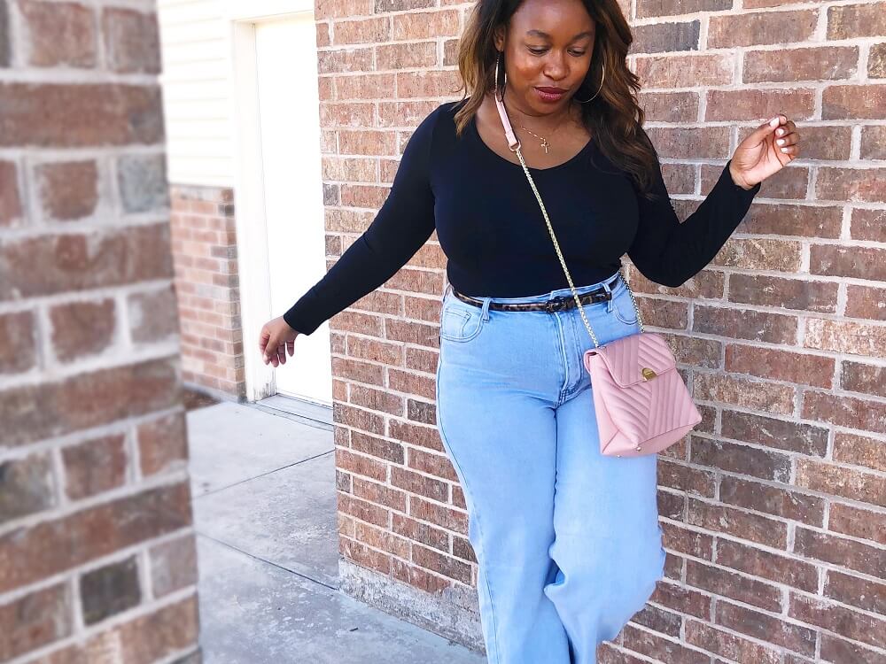 5 Easy Ways To Style One Amazing Pair Of Wide Leg High Waisted Jeans - All Day