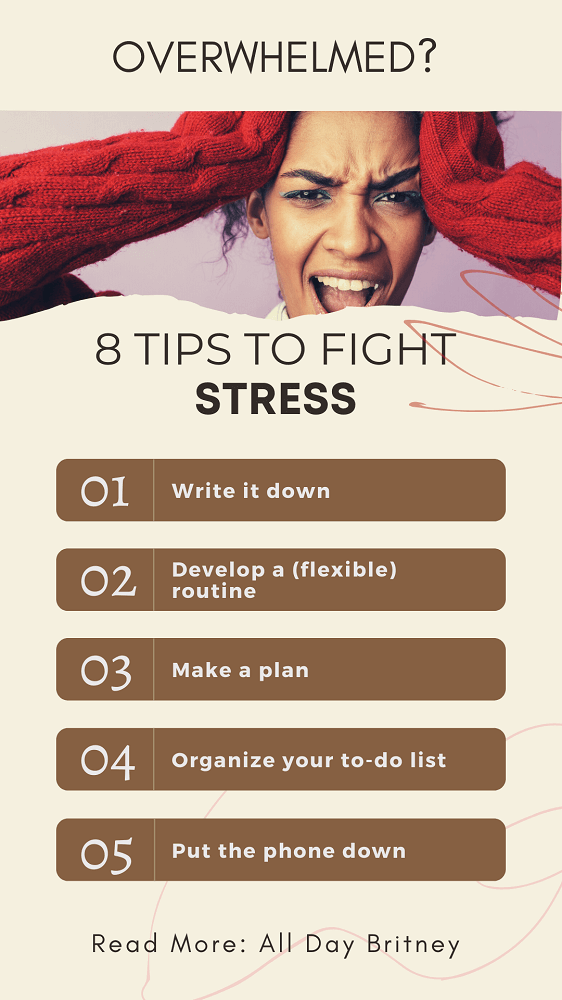 how to manage stress