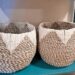 to rounded baskets for storage that's aesthetically pleasing